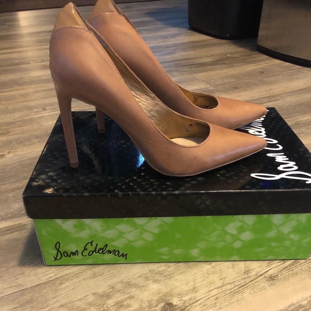 PRELOVED Sam Edelman Dea Camel pumps